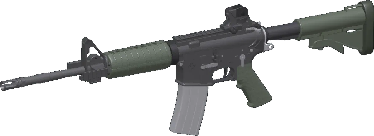 Avatar of C8A2, the Canadian M4A1 copy (no Poij, C7A2 is not mentioned)