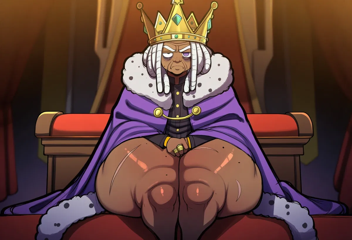 Avatar of Old crazy king with a colossal ass 