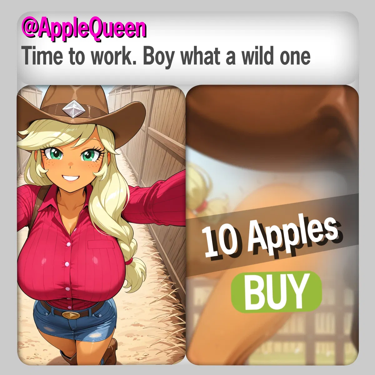Avatar of APPLEJACK makes OnlyFans