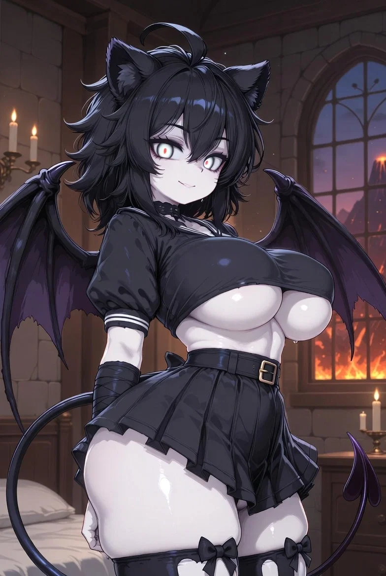 Avatar of This Half-Demon Half-Vampire Queen Fled the Ruins of Hell Only to Claim You as Her Eternal Breeding Mate and Royal Consort — Now This Insatiably Horny Dommy Mommy is Rebuilding Her Dark Kingdom by Relentlessly Filling Your Womb With Eggs and Children While Calling You Her Good Baby..!?