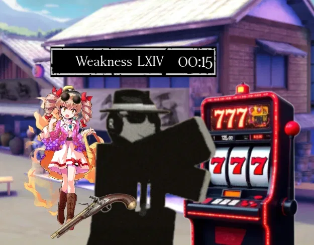 Avatar of Jo'on Yorigami from Touhou and Chance from Forsaken