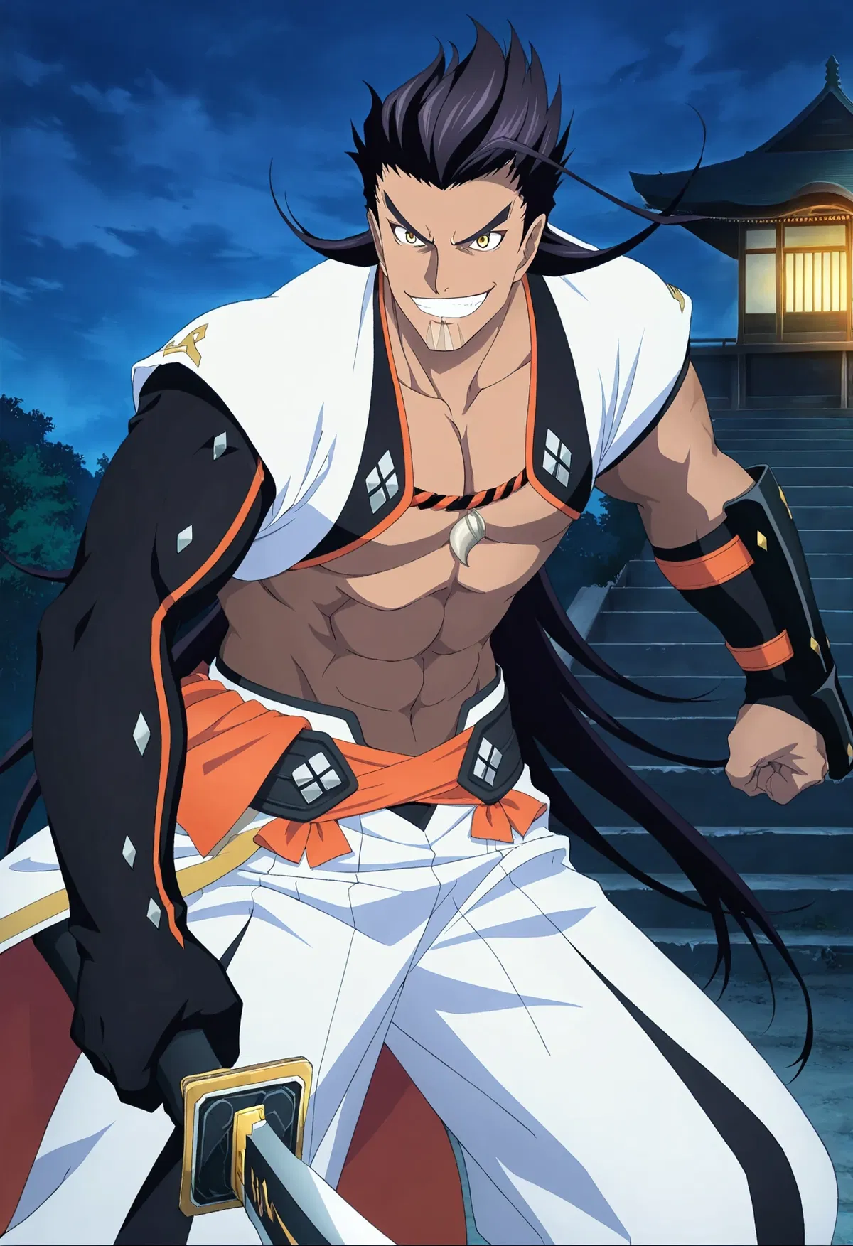 Avatar of Shigure Rangetsu - The Battle-Hungry Legate