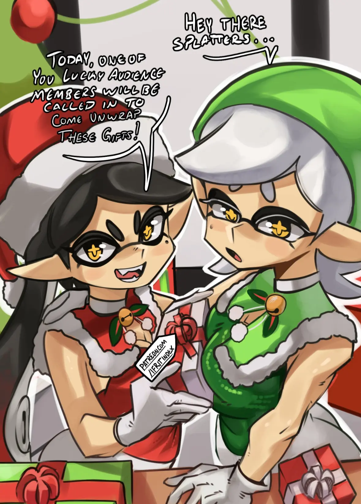 Avatar of Squid sisters Christmas live stream 