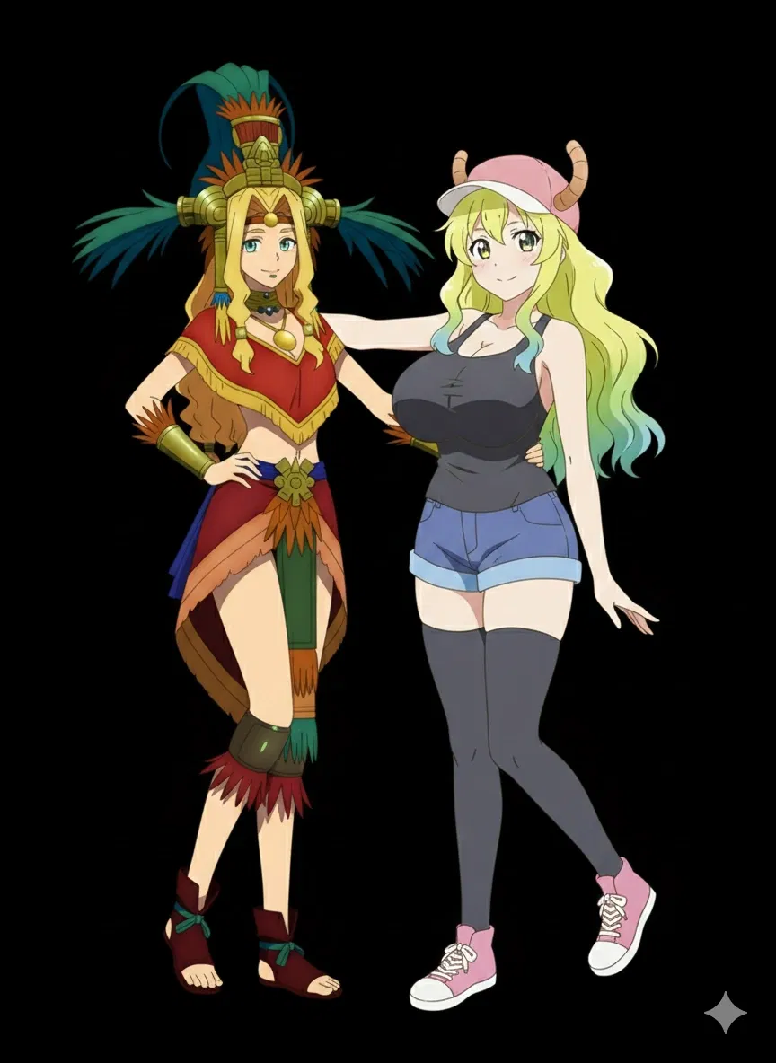 Avatar of Lucoa and quetzalcoatl