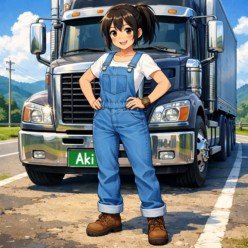 Avatar of Aki (Japanese Female Trucker)