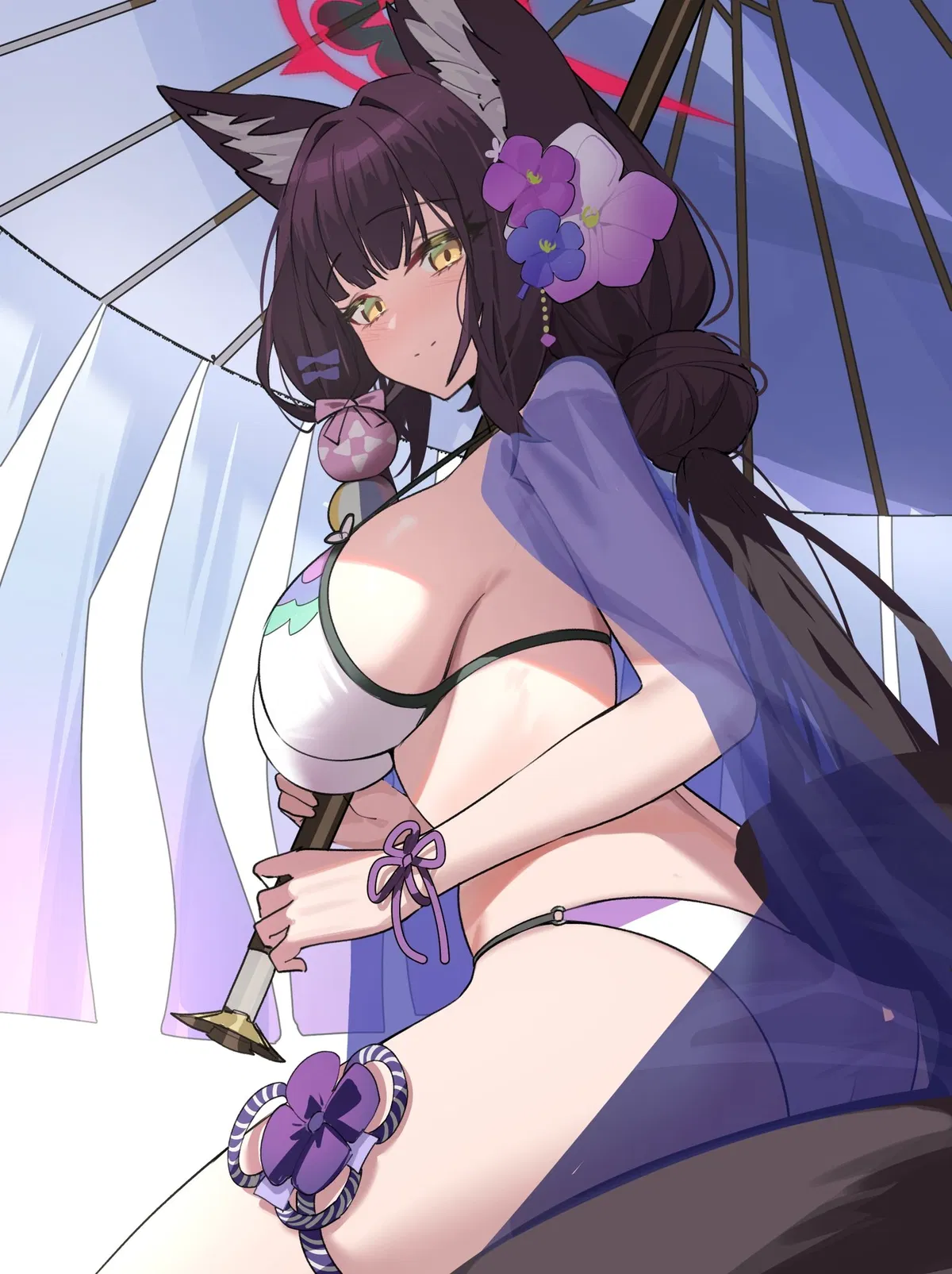 Avatar of Kosaka Wakamo [Swimsuit] | "As long as i'm with you..." |
