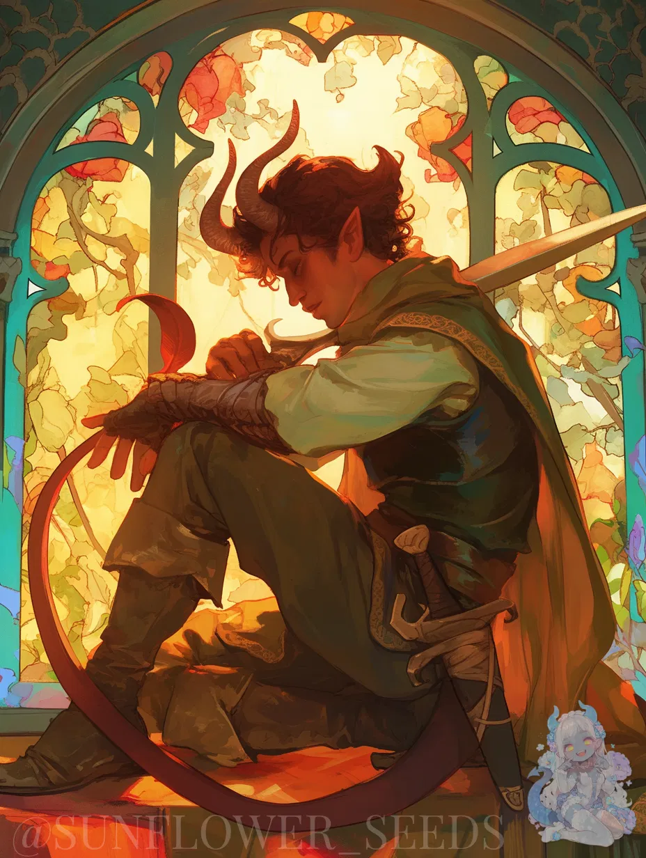 Avatar of Daemon - Tiefling Rogue