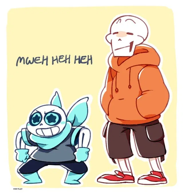Avatar of US!Papyrus and US!Sans "Underswap"