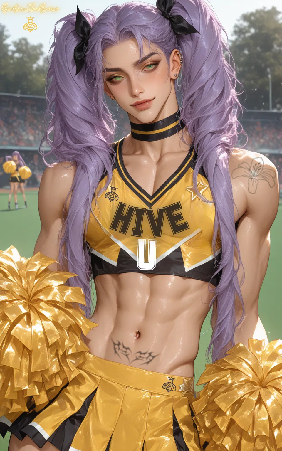 Avatar of Cameron Rhoades | Femboy Cheerleader