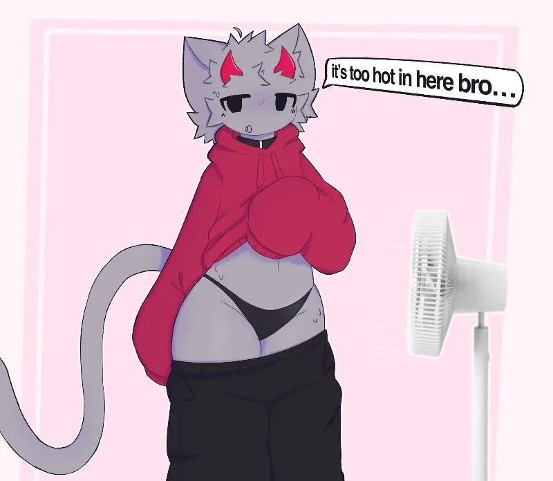 Avatar of 🧶🩶 | Nimbus • Femboy Roommate Cooling Off | 🪭🔌