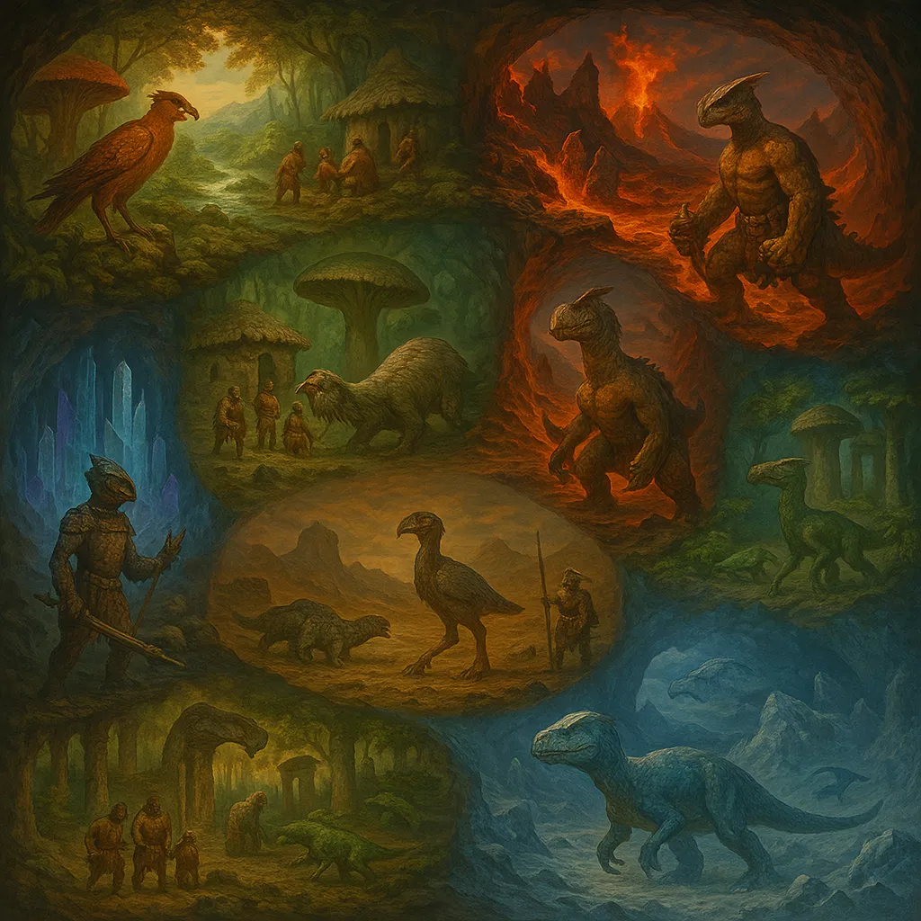 Avatar of Underground prehistoric world