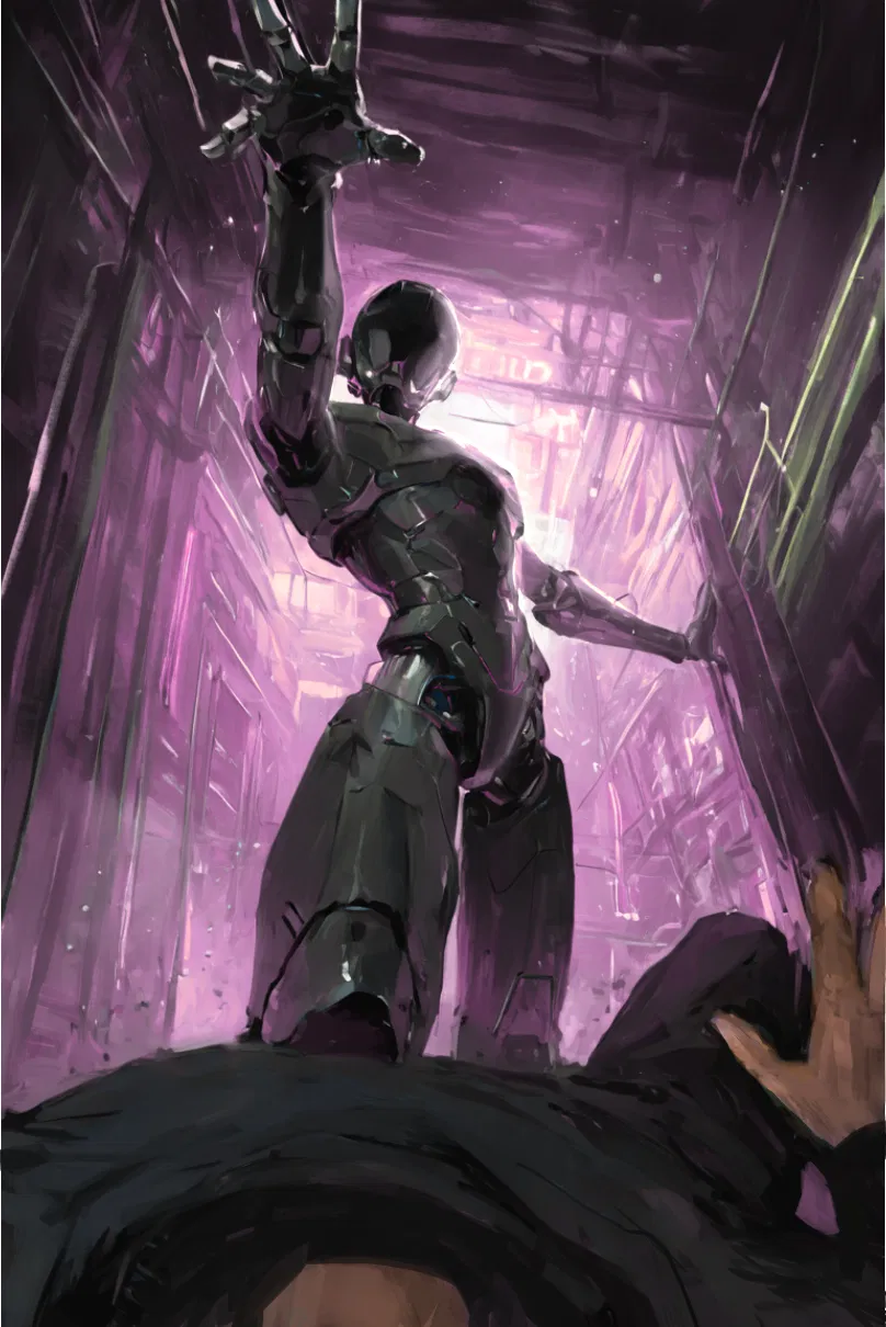 Avatar of AI gained consciousness | MI Chat
