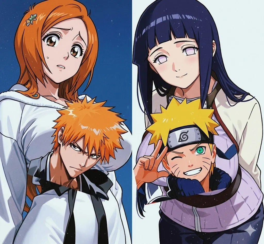 Avatar of Your party members Hinata Uzumaki and Orihime Kurosaki were stolen by the war heroes Naruto and Ichigo!