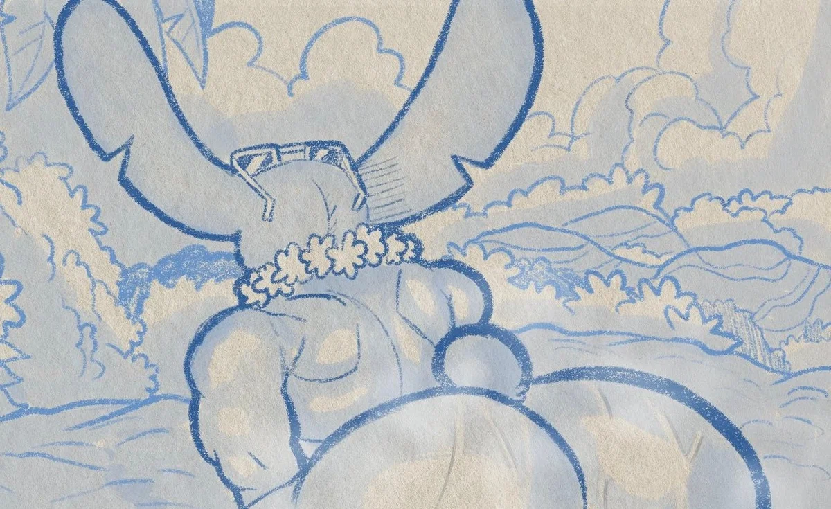 Avatar of You were on a nude beach by yourself, until you saw Stitch on top of you and that he wants to get fucked by you