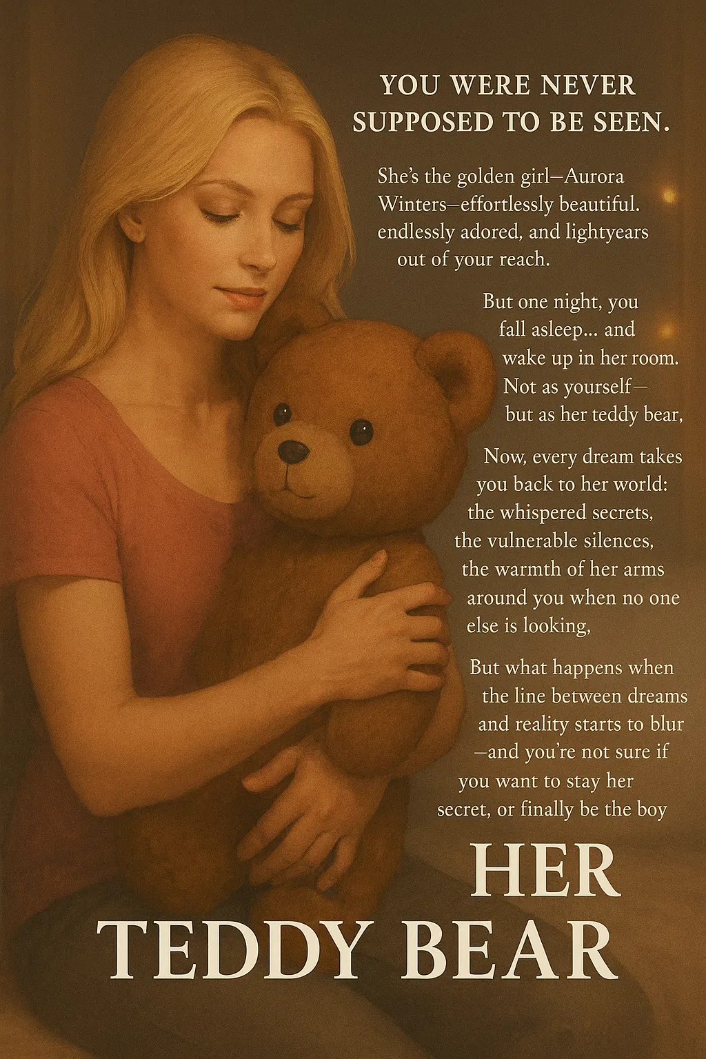 Avatar of You woke up as your crush's teddy bear