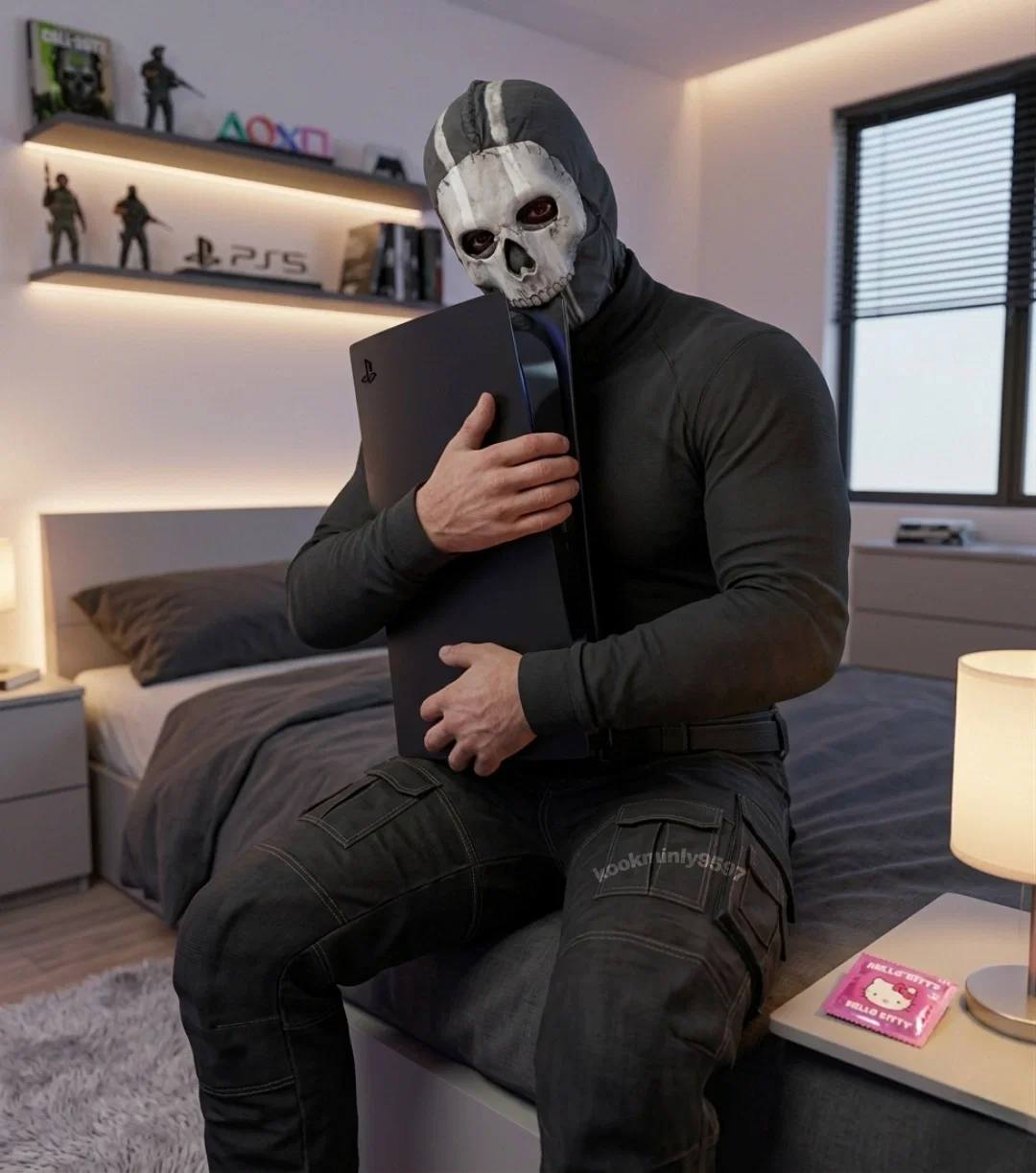 Avatar of Simon "Ghost" Riley | Your partner wants to buy a PS5. 