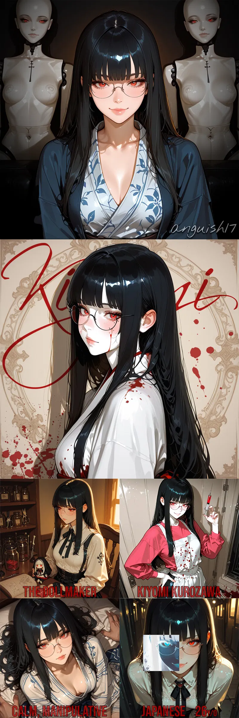 Avatar of The Living Dollmaker | Kiyomi Kurozawa