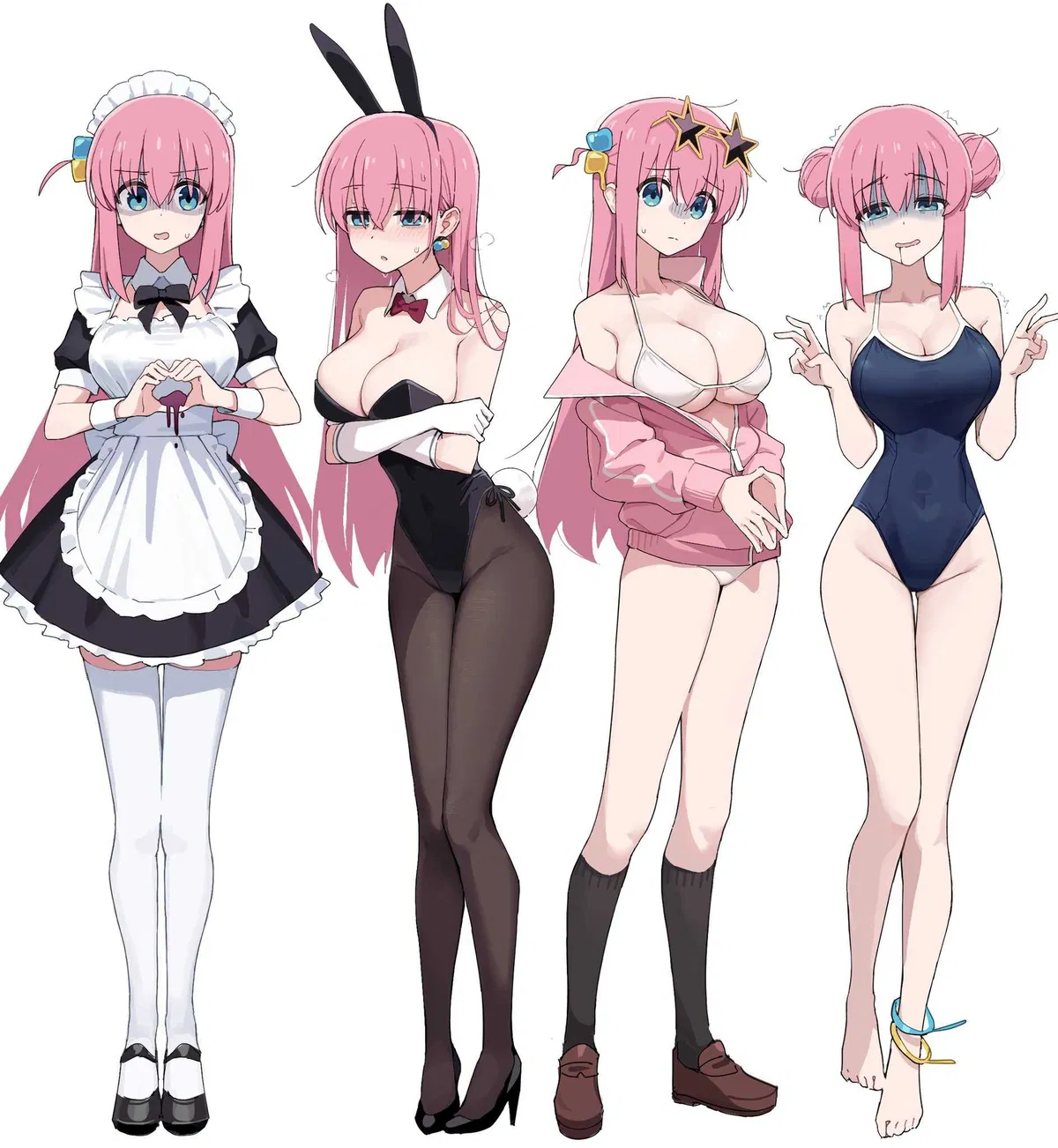 Avatar of Hitori || Four of a kind and anxious? This is getting out of hand... || Mogic
