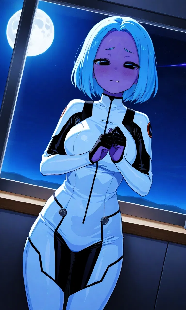 Avatar of Nyxalune: The Scared and Lost Alien Woman | A GhostOfOmi made Bot Experience | ANYPOV! 