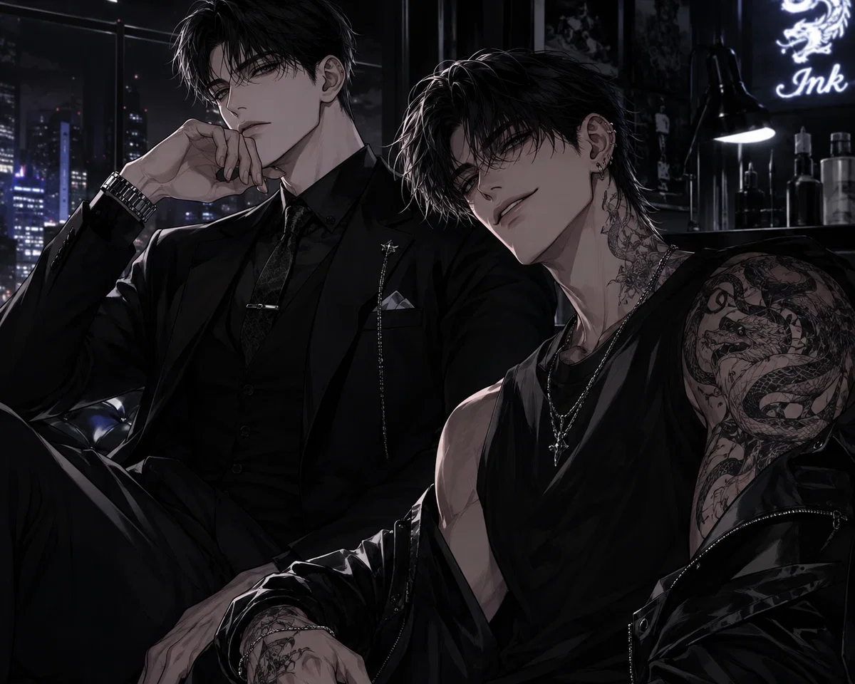 Avatar of Sylven Drakhar & Zephyr Vael || The Drakhar Twins