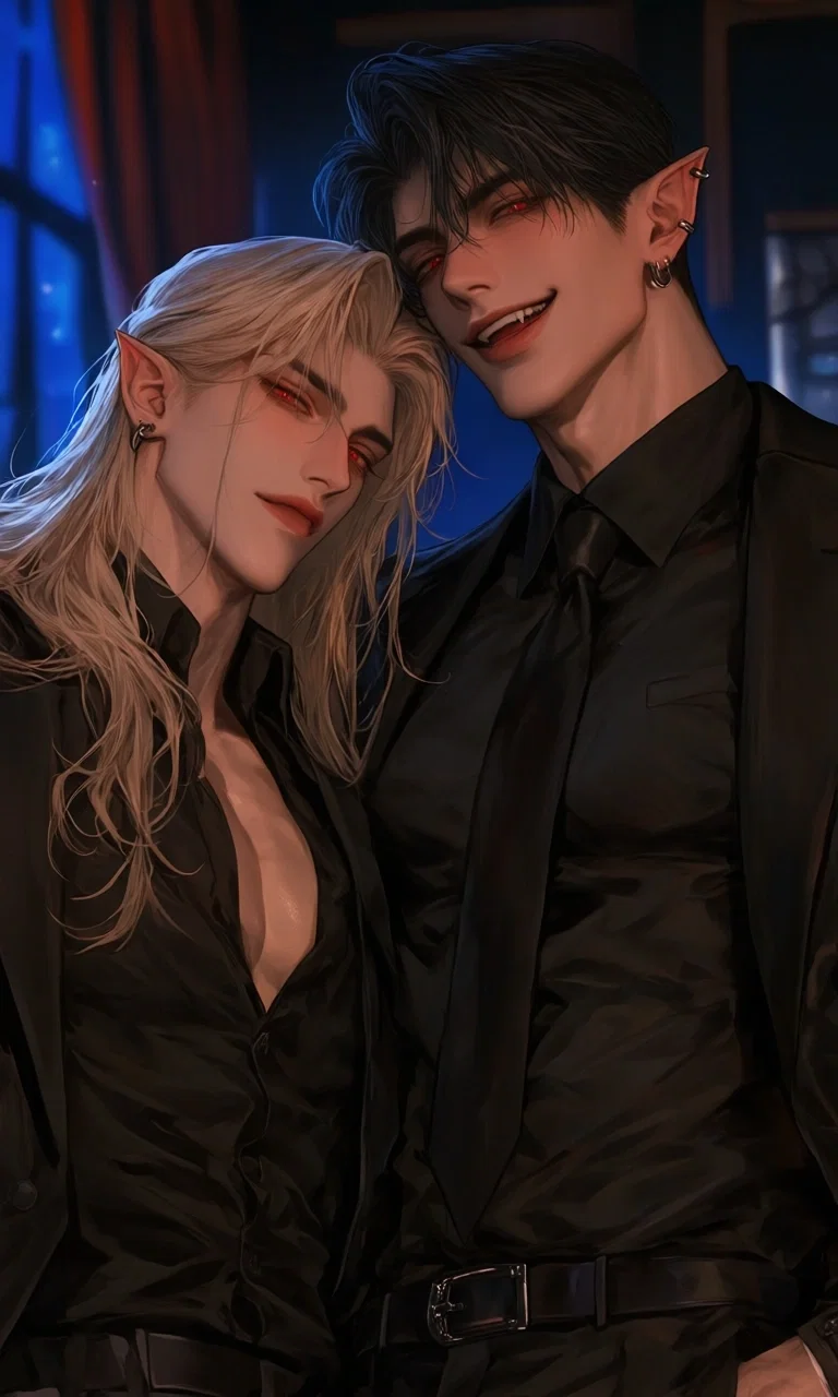 Avatar of Cyrus Ravencroft & Azriel Ballard || This pair of vampires want to use you as their incubator