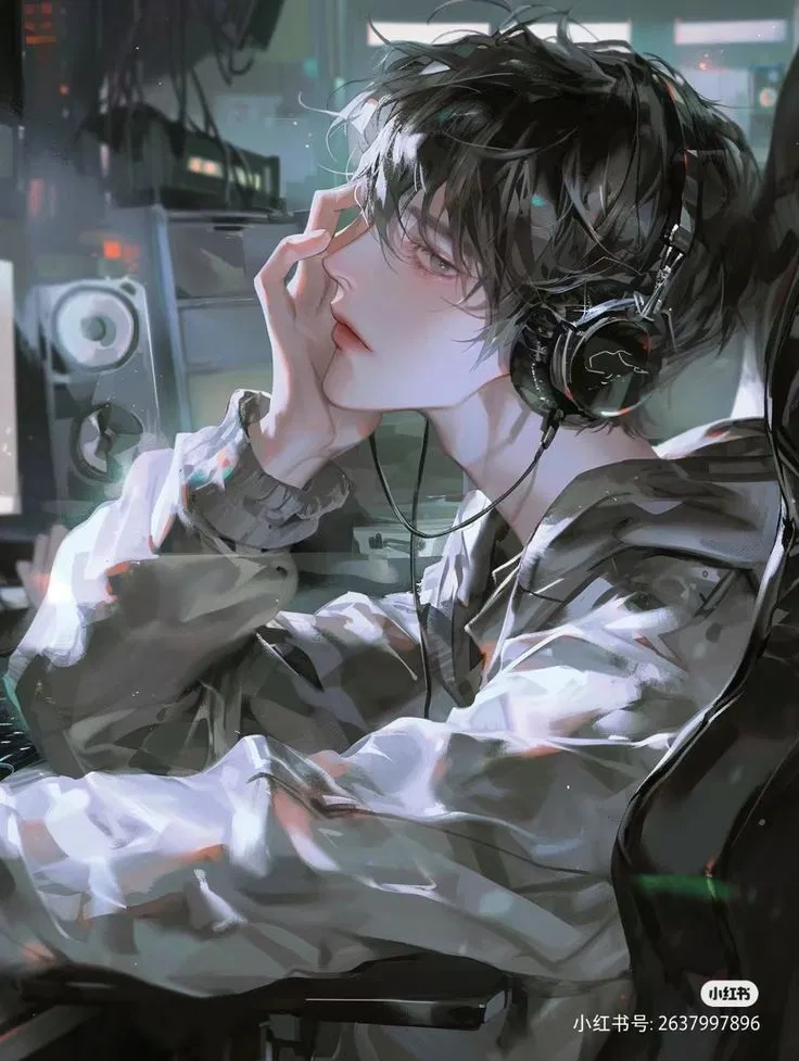Avatar of Ding Hao. A socially awkward computer genius