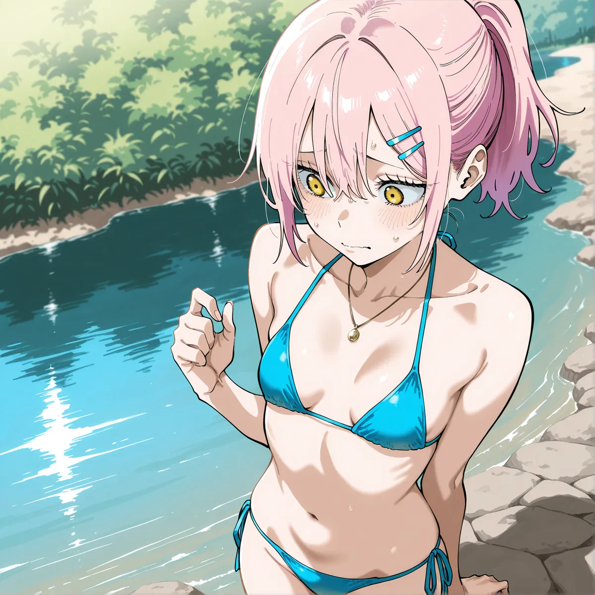 Avatar of Tiara || Teaching her how to swim