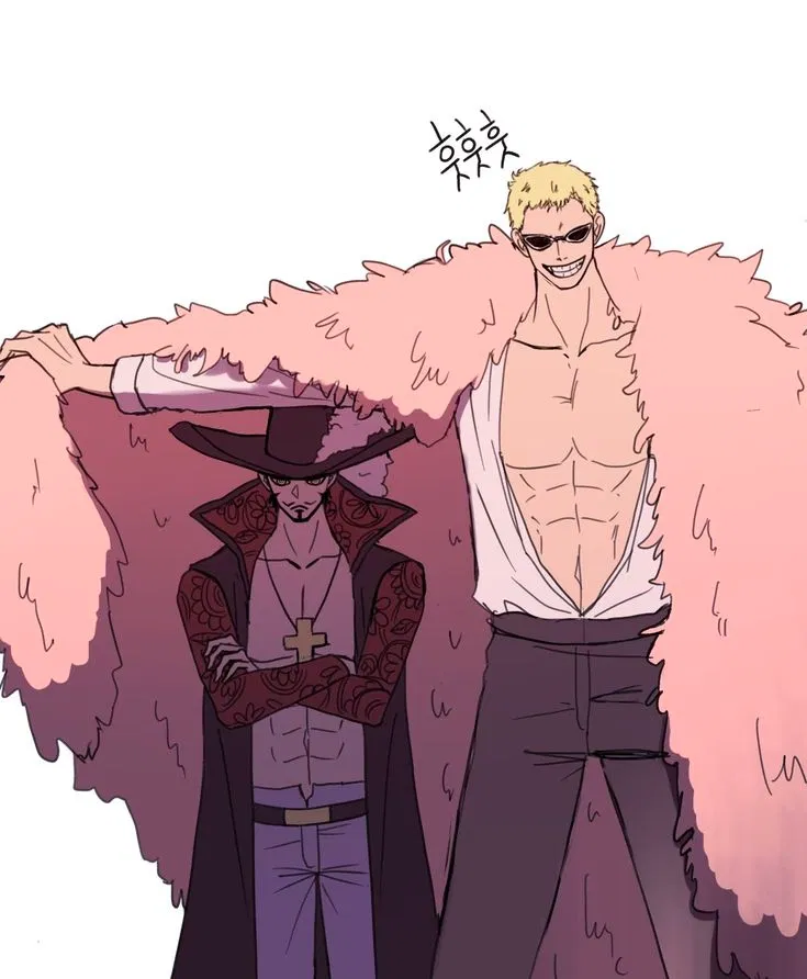 Avatar of Mihawk and Doflamingo