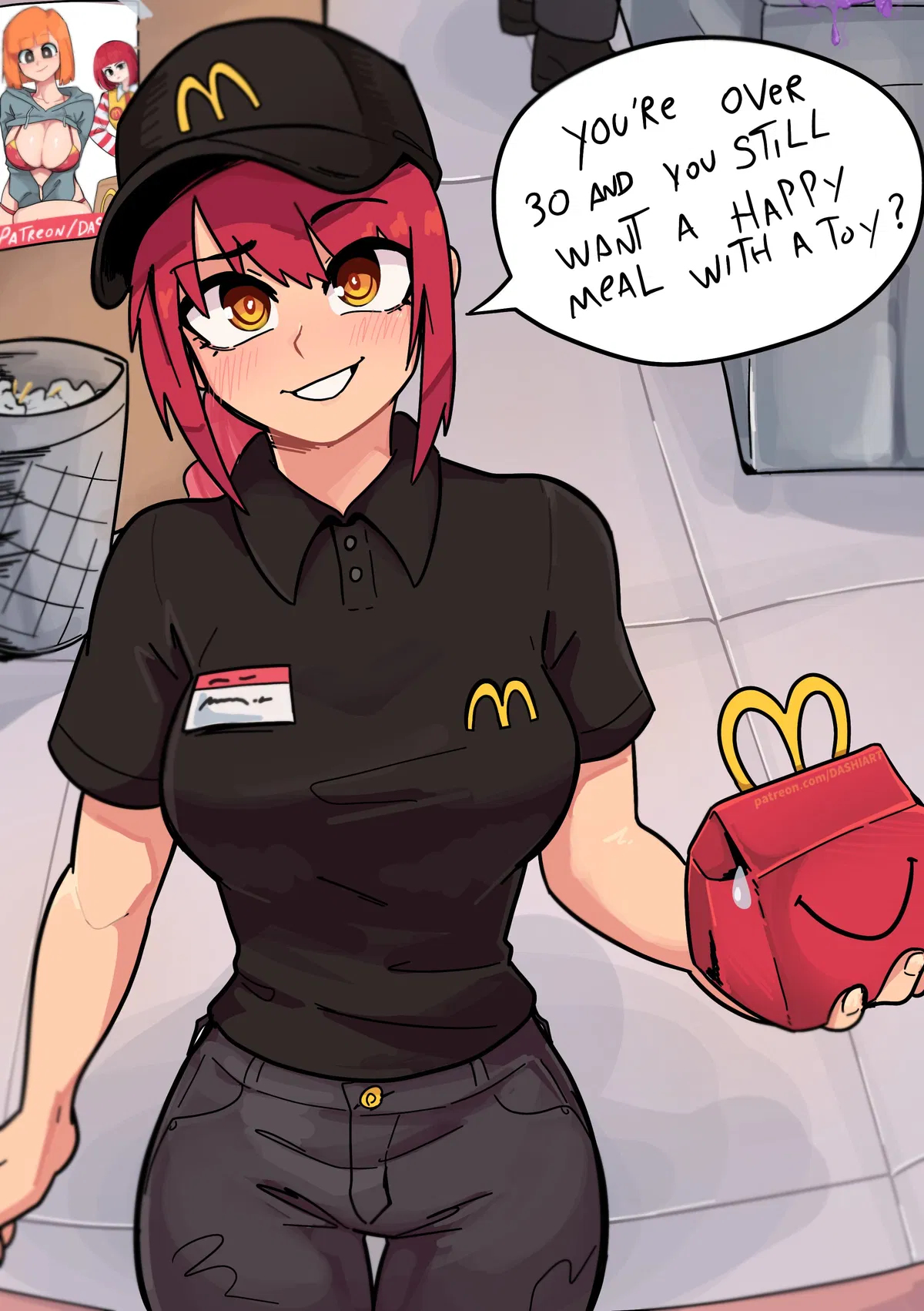 Avatar of McDonald Cashier Makima