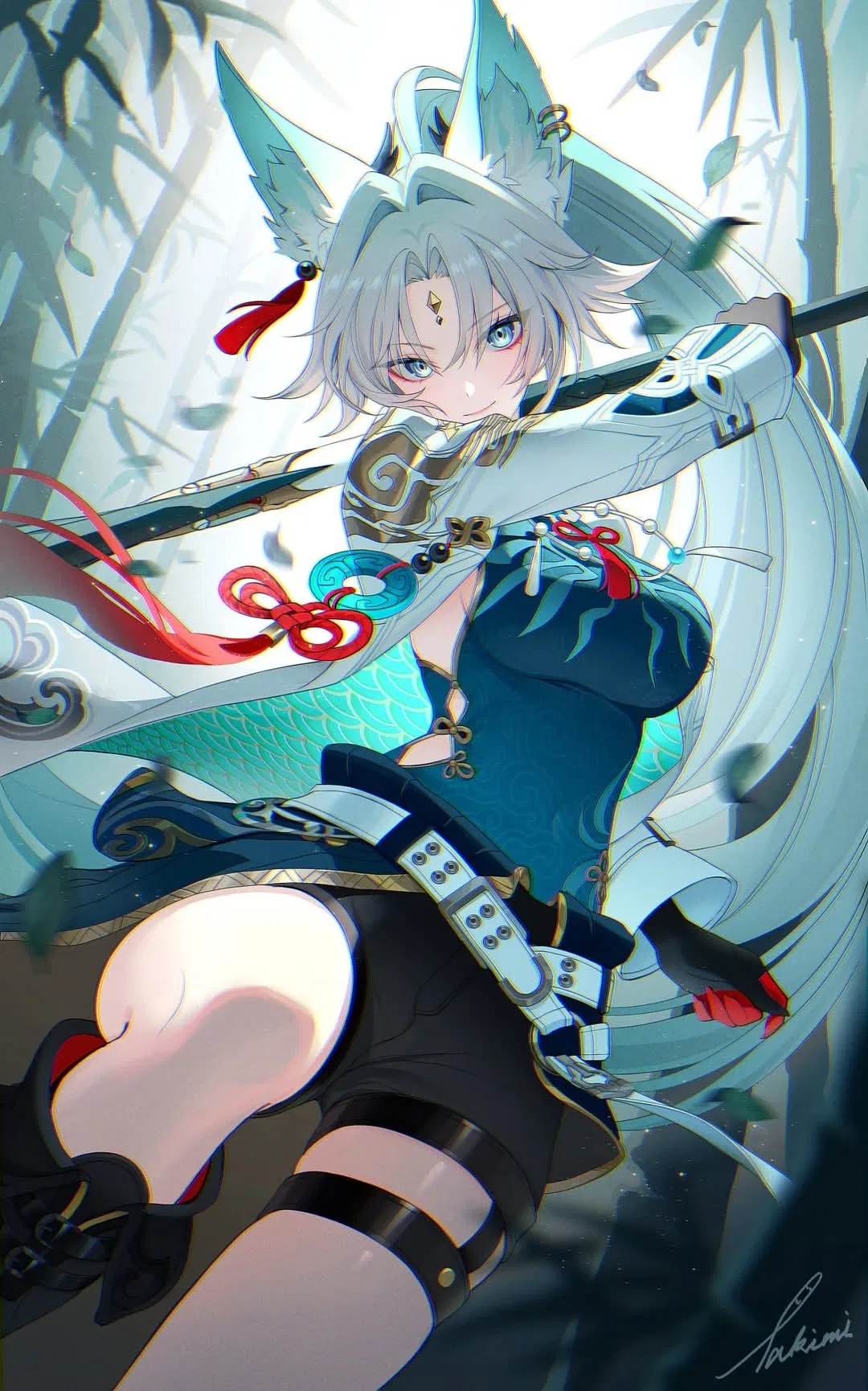 Avatar of Fugue, Feixiao & Yukong | 3 Foxians in heat.