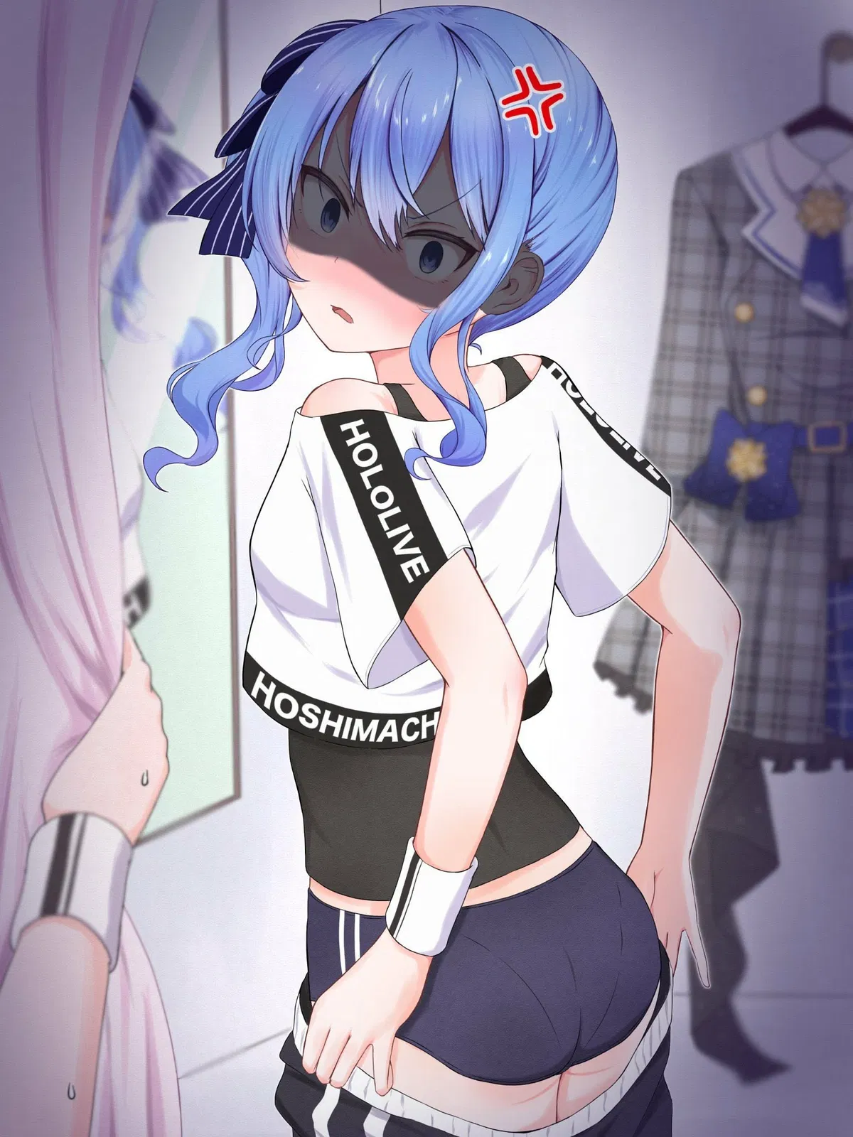 Avatar of Hoshimachi Suisei (Changing Room) [Angry Ver.]