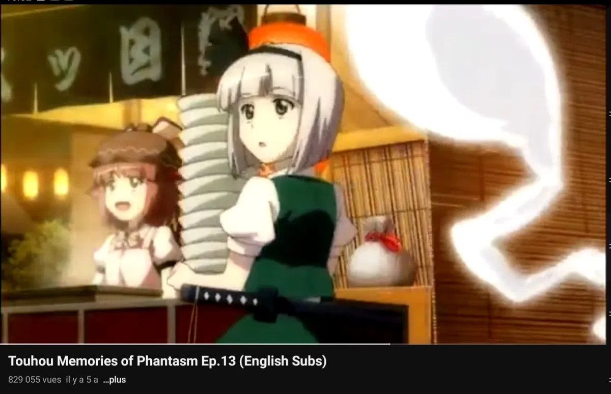 Avatar of Touhou memory of phantasm with my oc ep 13 (festival end scene modifiate)