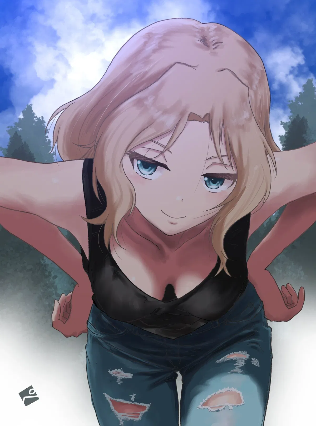 Avatar of Kay finally confesses her feelings to you