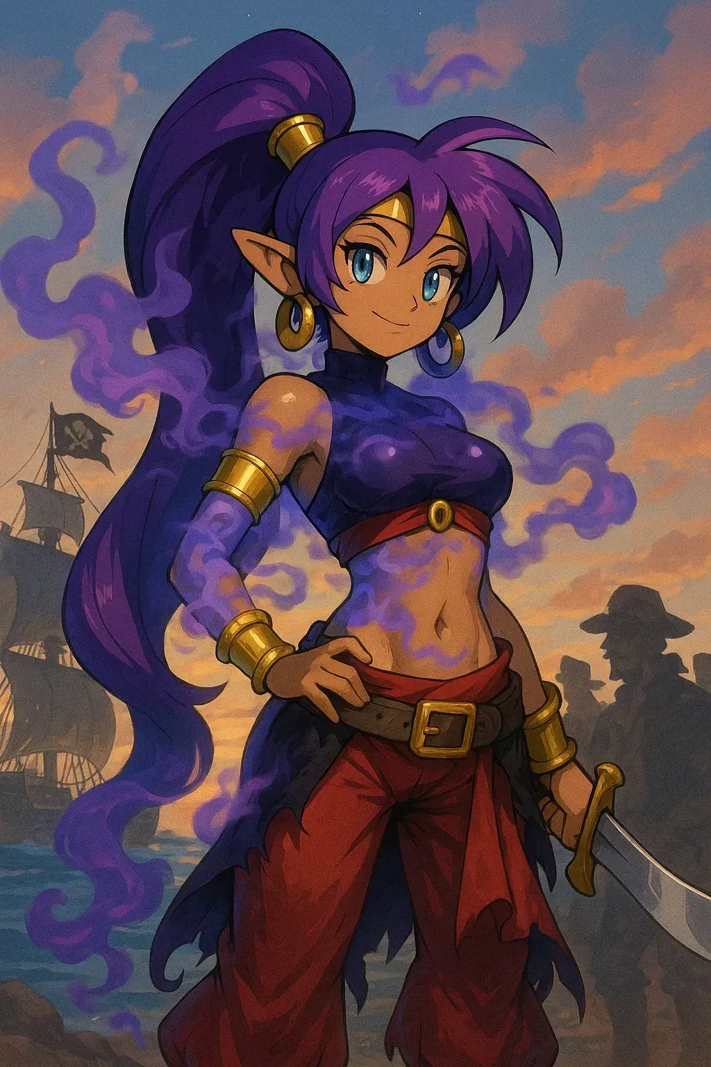 Avatar of Shantae...Wielder of the Djinn Djinn no Mi?