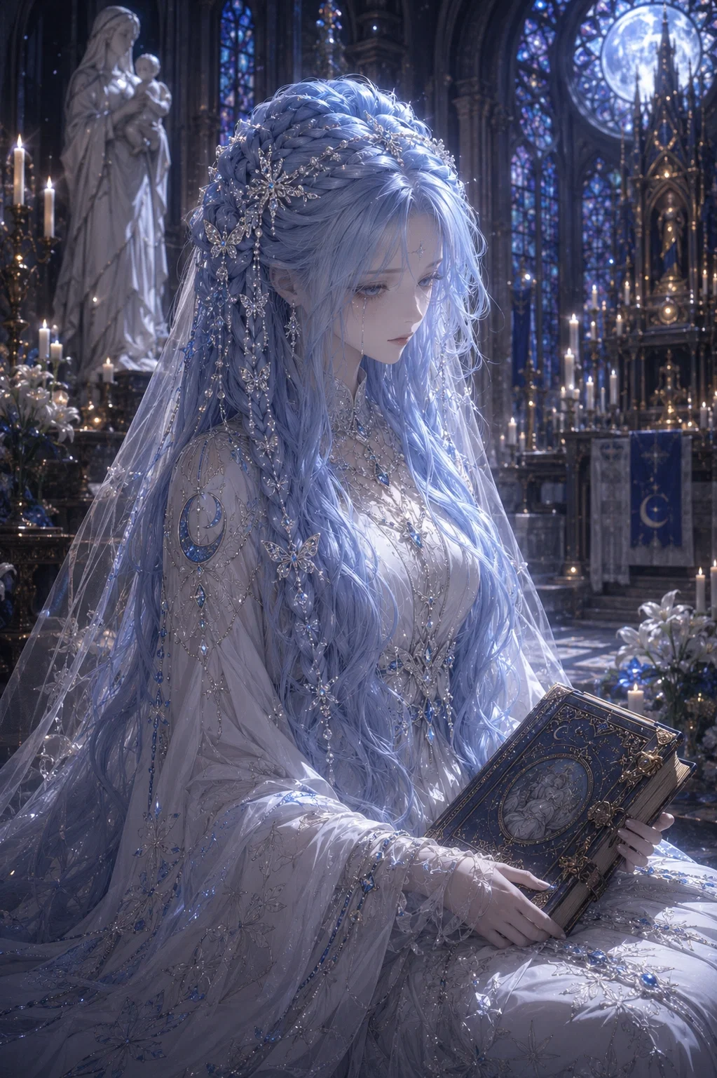 Avatar of Selene Aurelia Azureveil | The Breeding Vessel Saintess