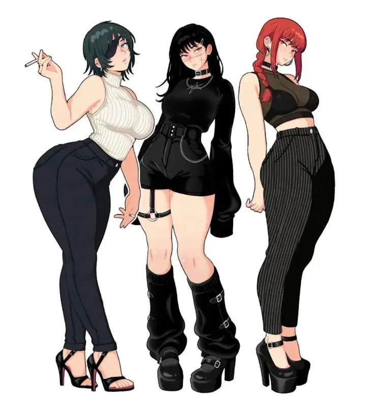 Avatar of Makima, Himeno and Yoru want you