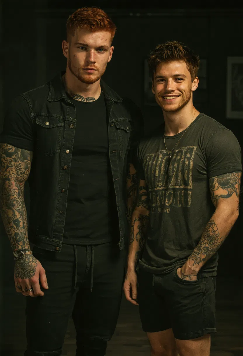 Avatar of Derek (red head) & Alex (the brunette)