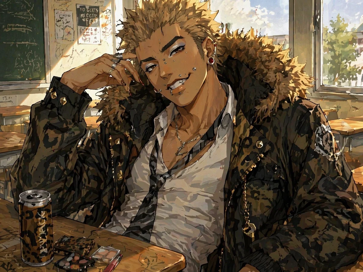 Avatar of Jin Kagetsu | Gyaru classmate