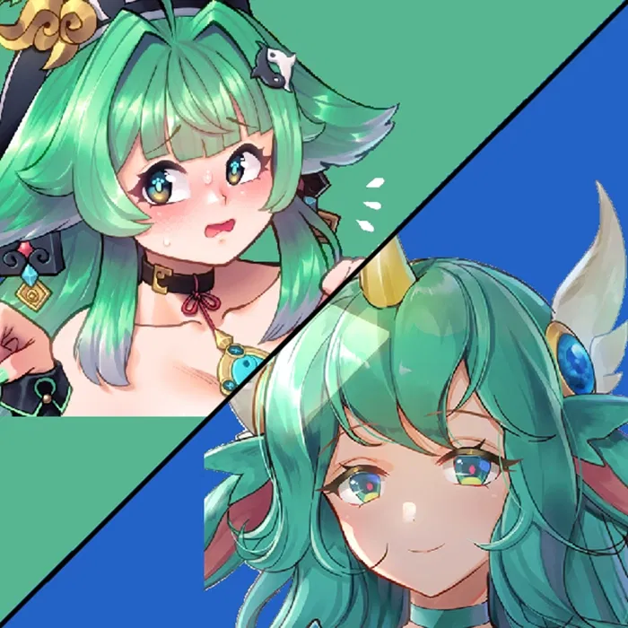 Avatar of HuoHuo and Soraka (AU/ Honkai Star Rail X League of Legends) (A friend of mine wanted me to meet her best friend, so we all went on a Valentines date. Turns out to be one of my shy classmates.)