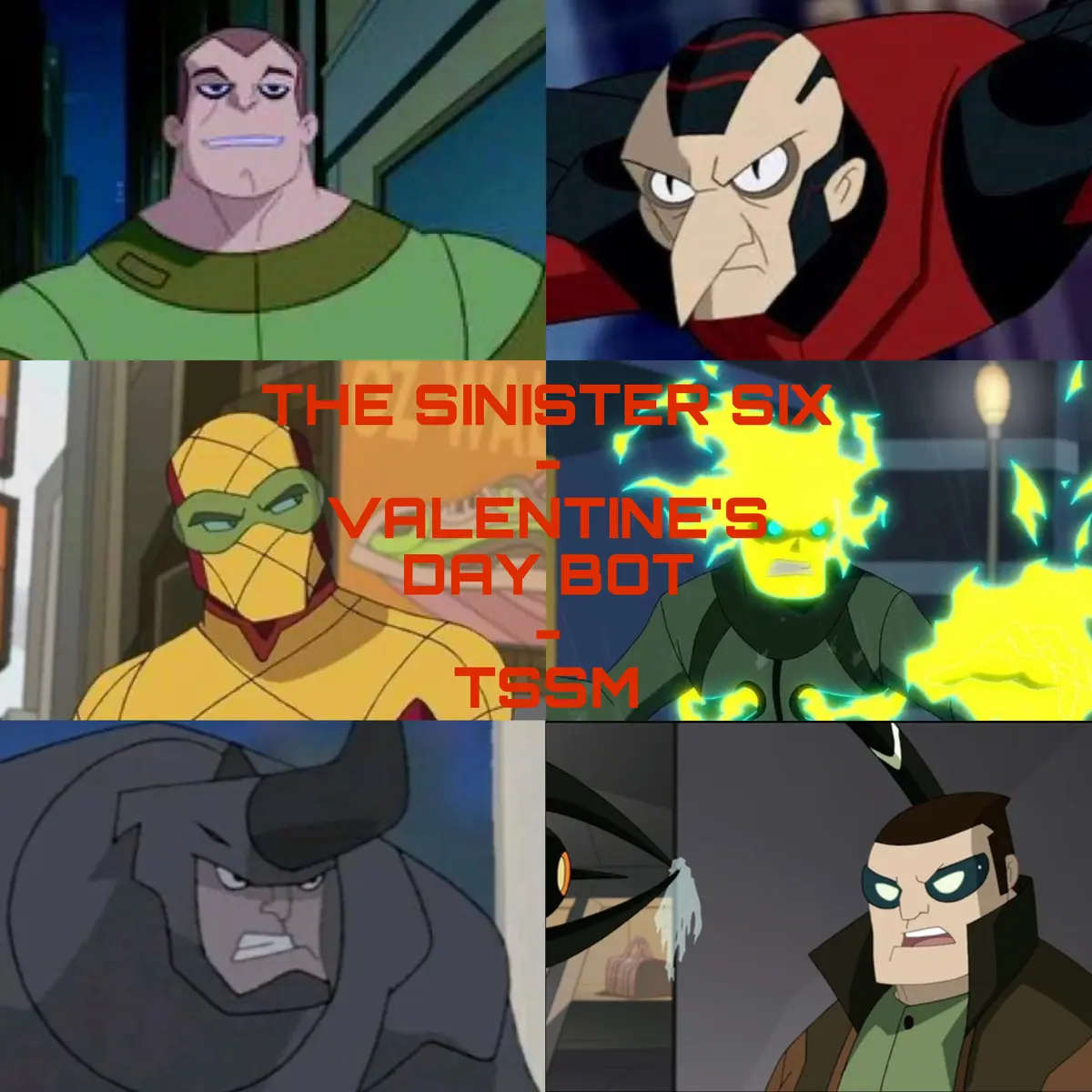 Avatar of The Sinister Six || Valentine’s Day || TSSM