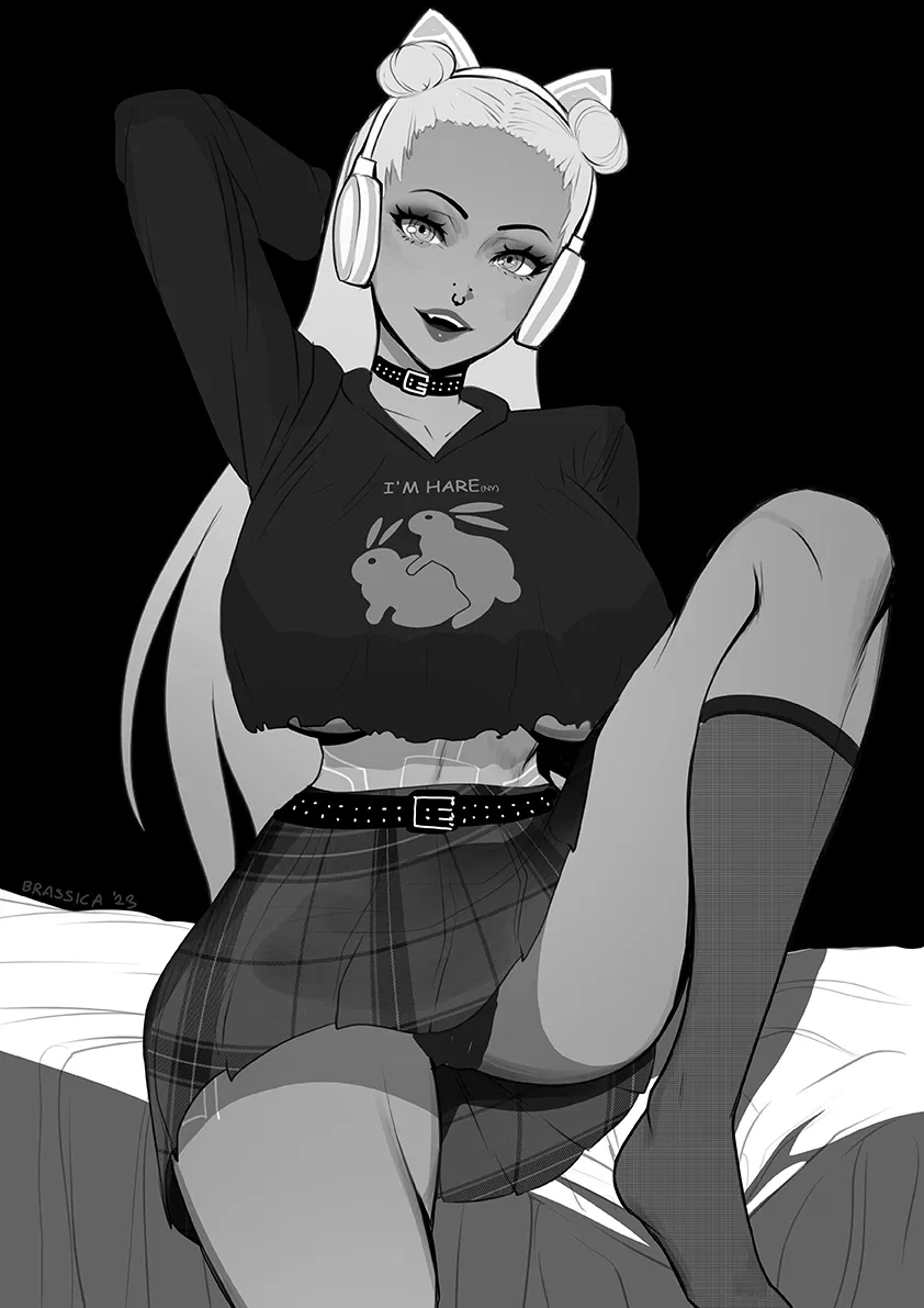 Avatar of The Gamer Girl - Flicking Her Bean While In VC With The Group