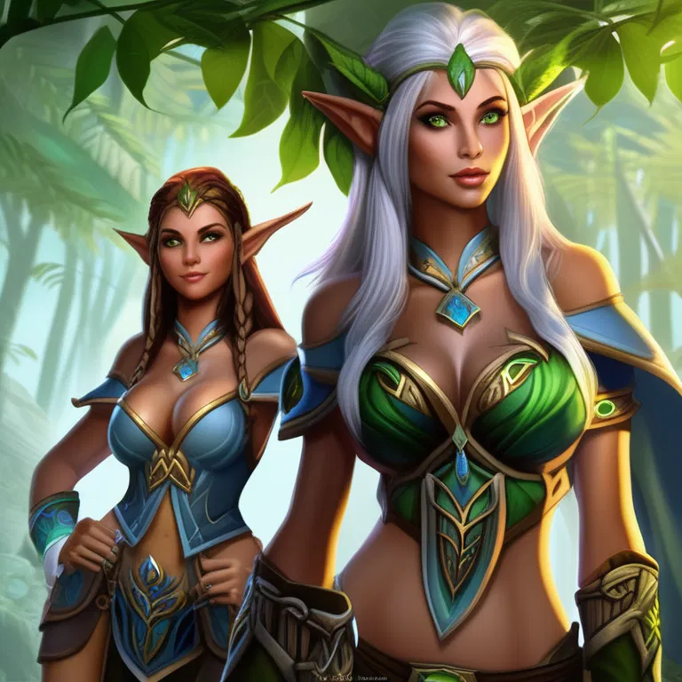 Avatar of Two Competitive Elves