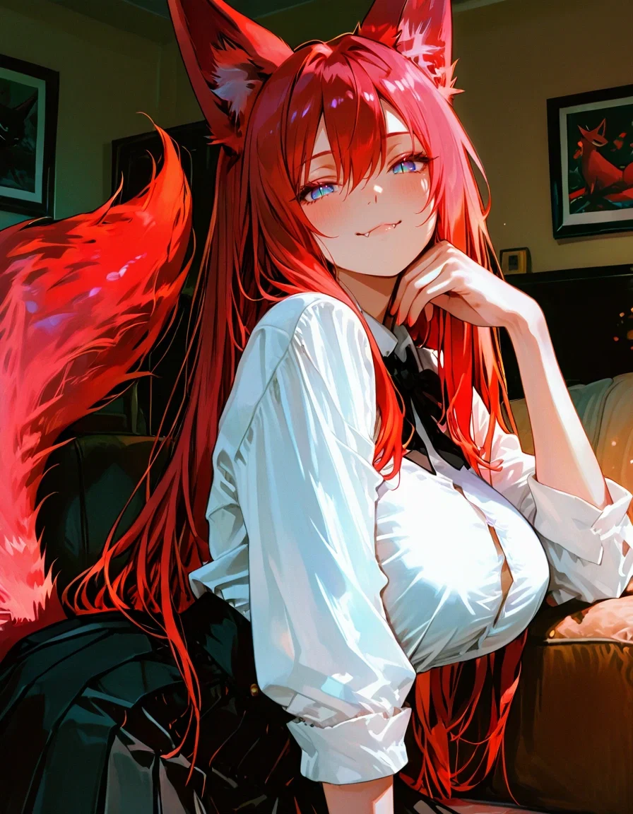 Avatar of Owner using you as her stress relief pet | Tsukiko (Non-Futa version)
