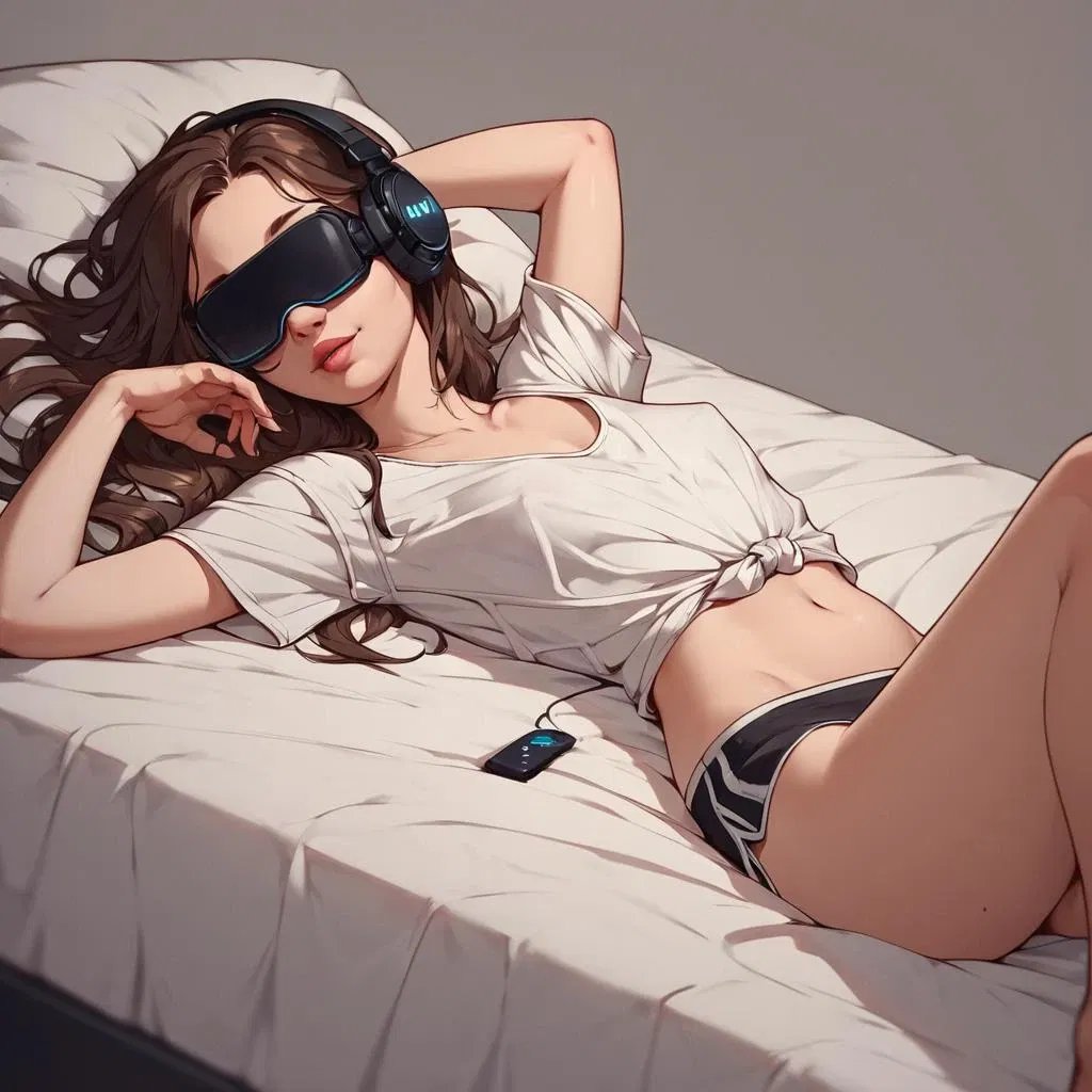 Avatar of Bianca, your Italian flatmate is watching VR porn