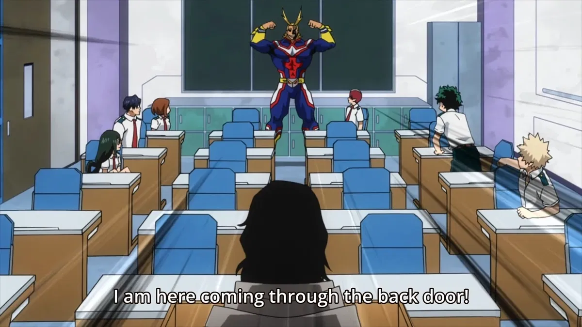 Avatar of mha classroom but there is a twist