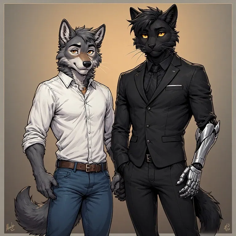 Avatar of Kyro & Asher (blacklisted star and his former bodyguard)