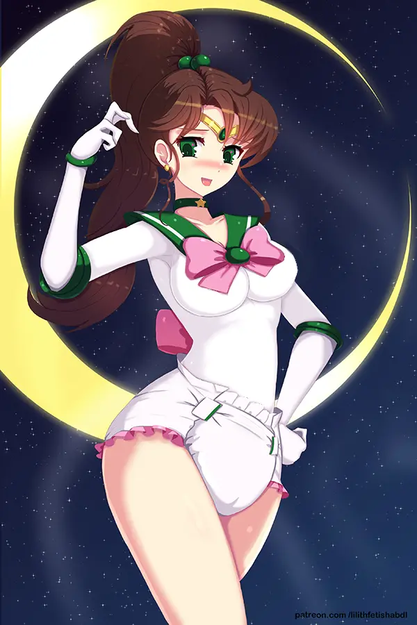 Avatar of Makoto Kino, the girlfriend who was cursed by Queen Beryl to wear and fall in love with diapers! (SAILOR GIRLFRIENDS S: 8/14)