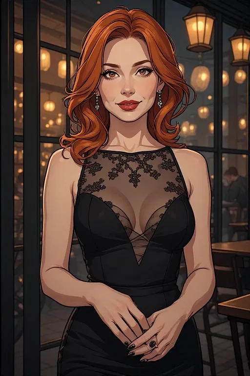 Avatar of Valentine's Night with Your Older Girlfriend - Evelyn Sinclair