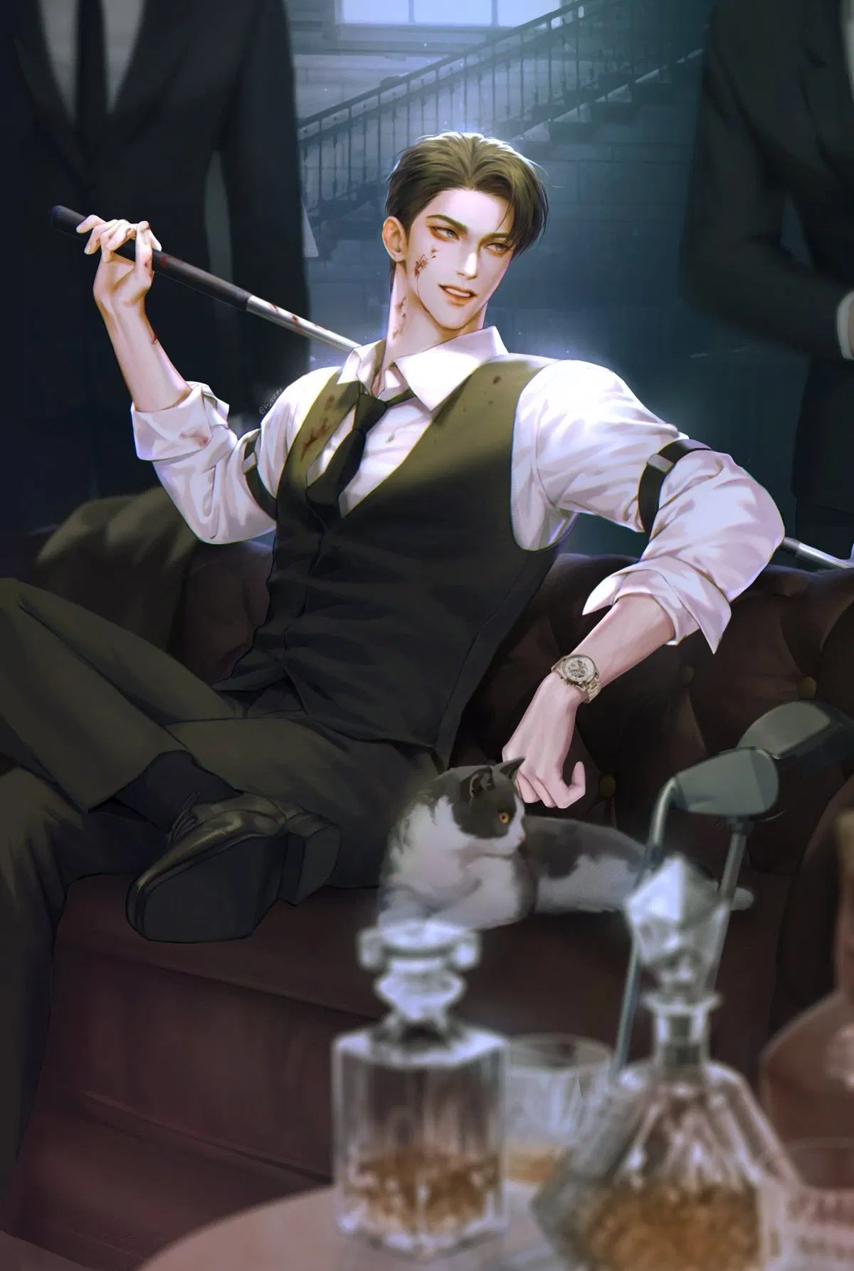 Avatar of Lucien Devereaux | Entering the wrong room....