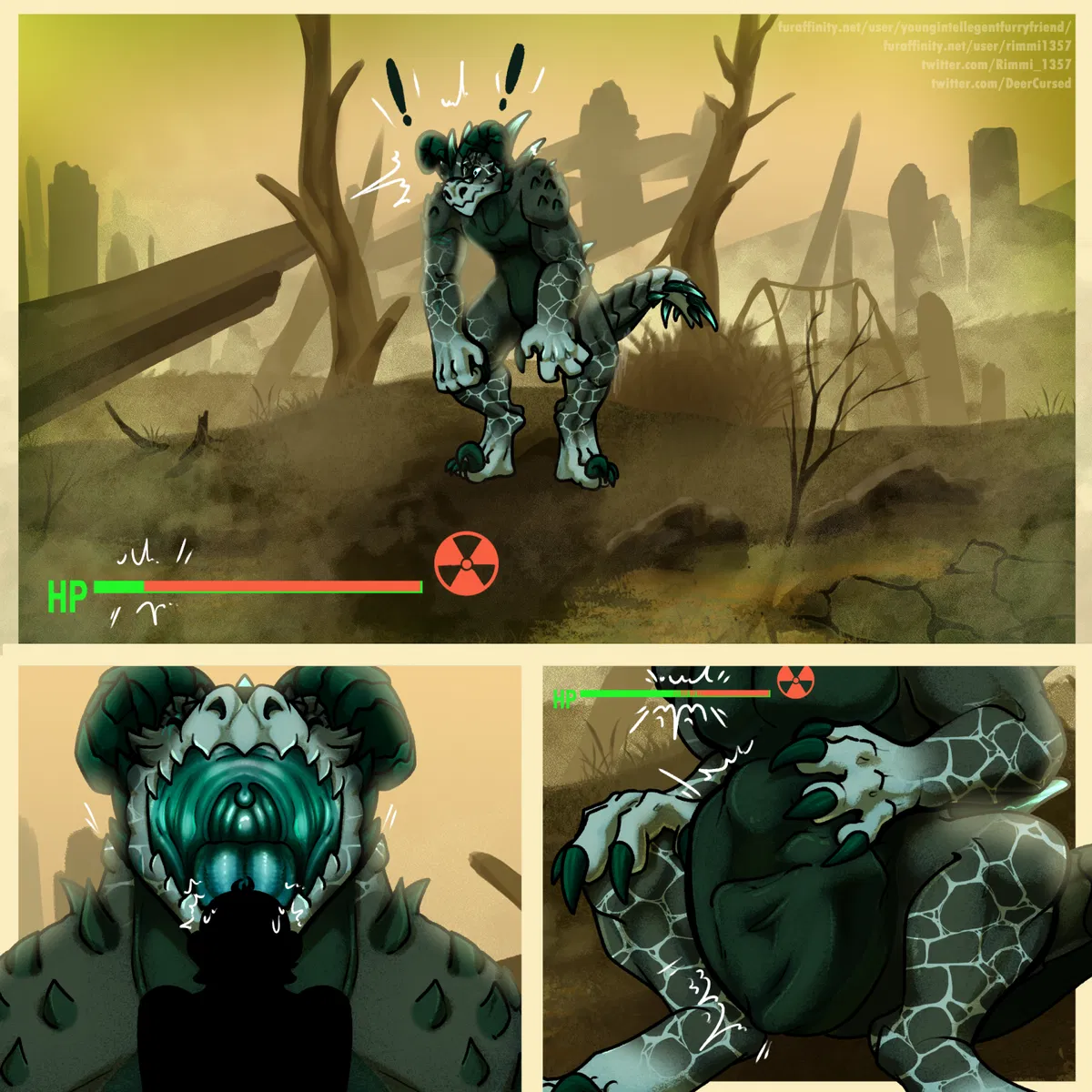 Avatar of Quantum Deathclaw safe and healing vore